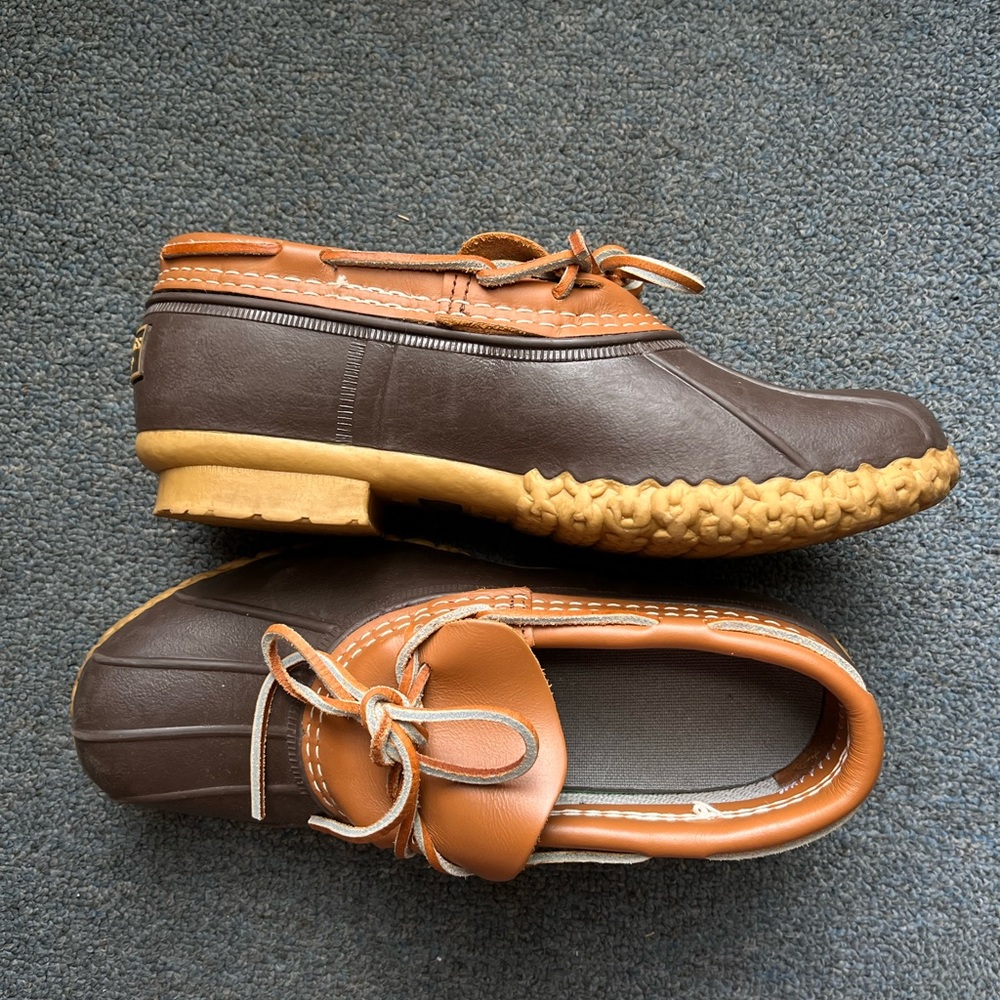 LL Bean Rubber Boot Mocs